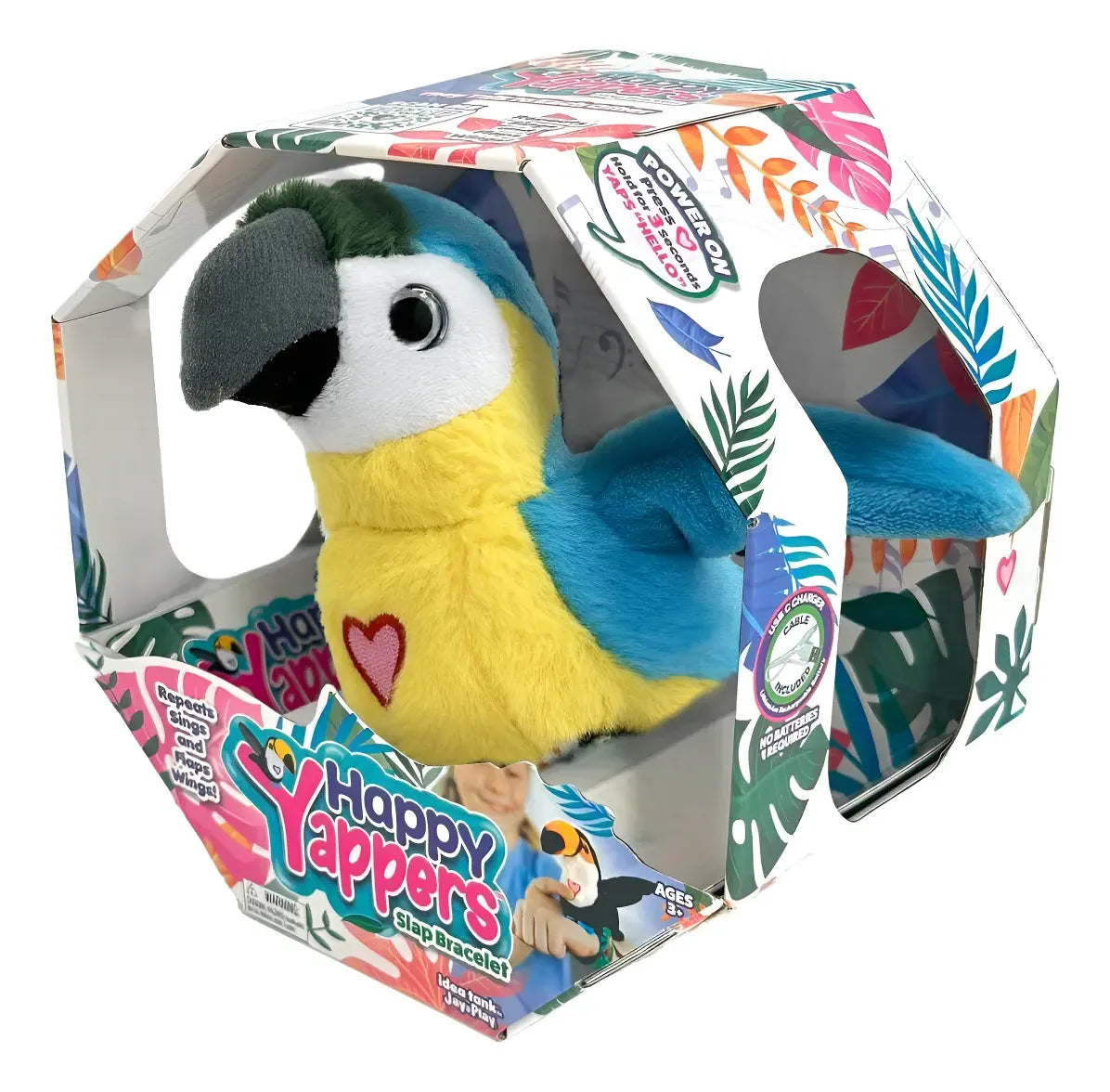 Happy Yappers Pulsera Magica Loro Azul IK0732
