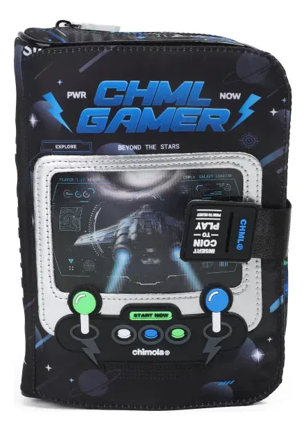 Chimola Cartuchera Gamer Nave Black FS145