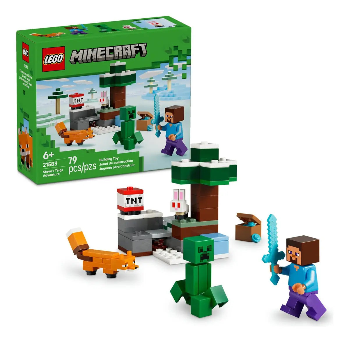 Lego Minecraft: La Aventura de Steve en la Taiga 21583