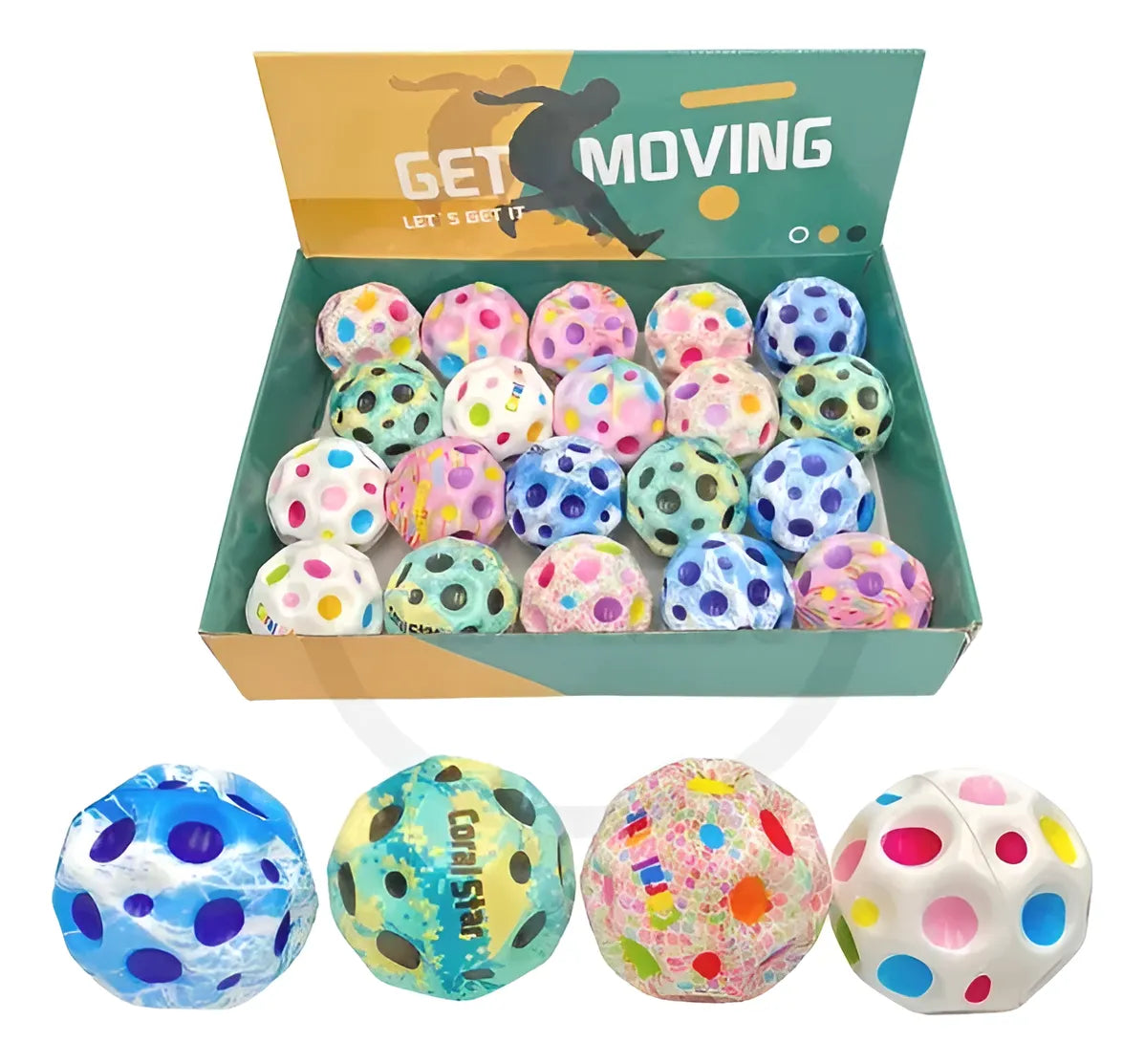 Pelota Soft Coral 9cm KL392