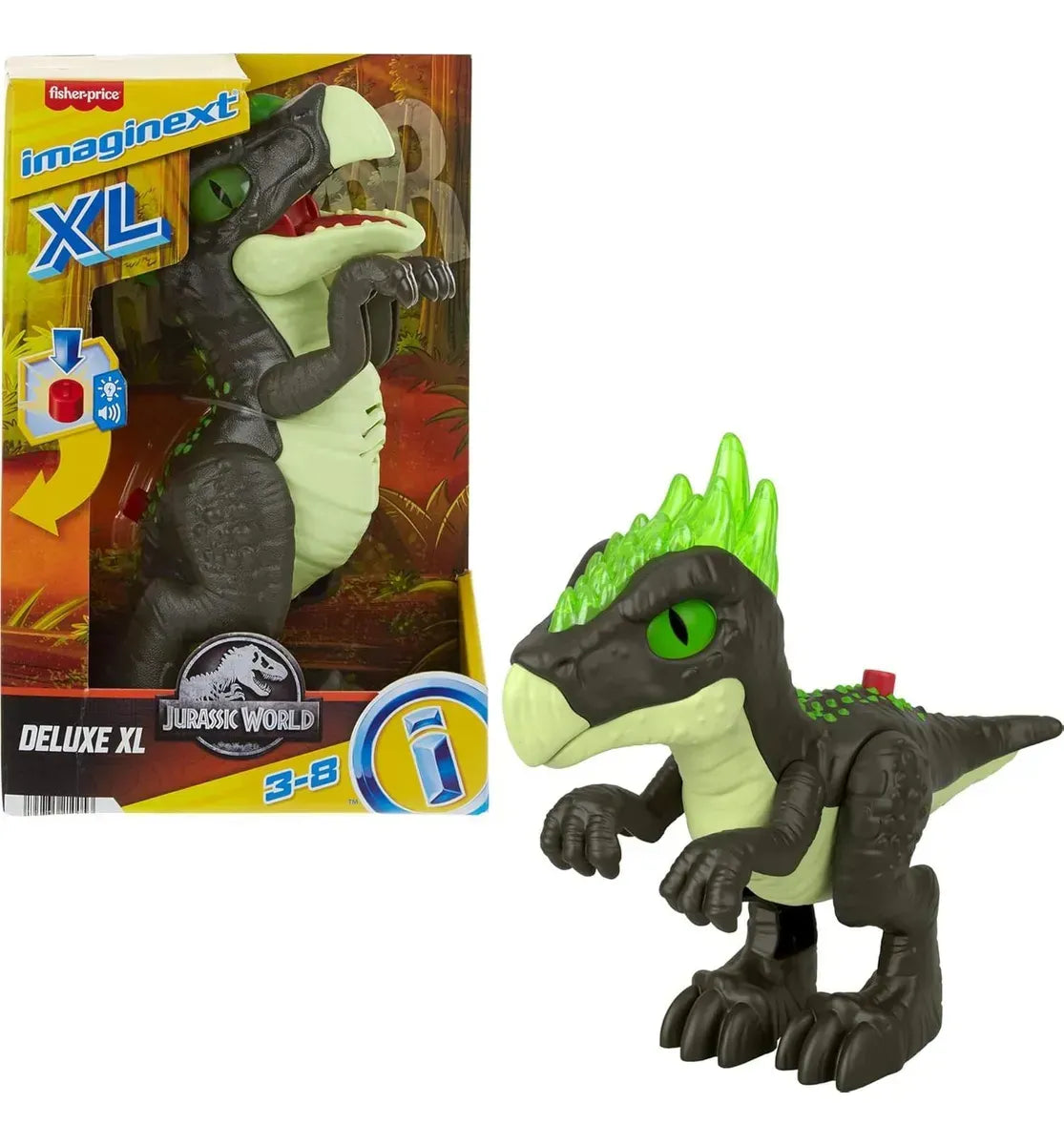 Imaginext Jurassic World Dinosaurio Dracorex XL Deluxe HVY25