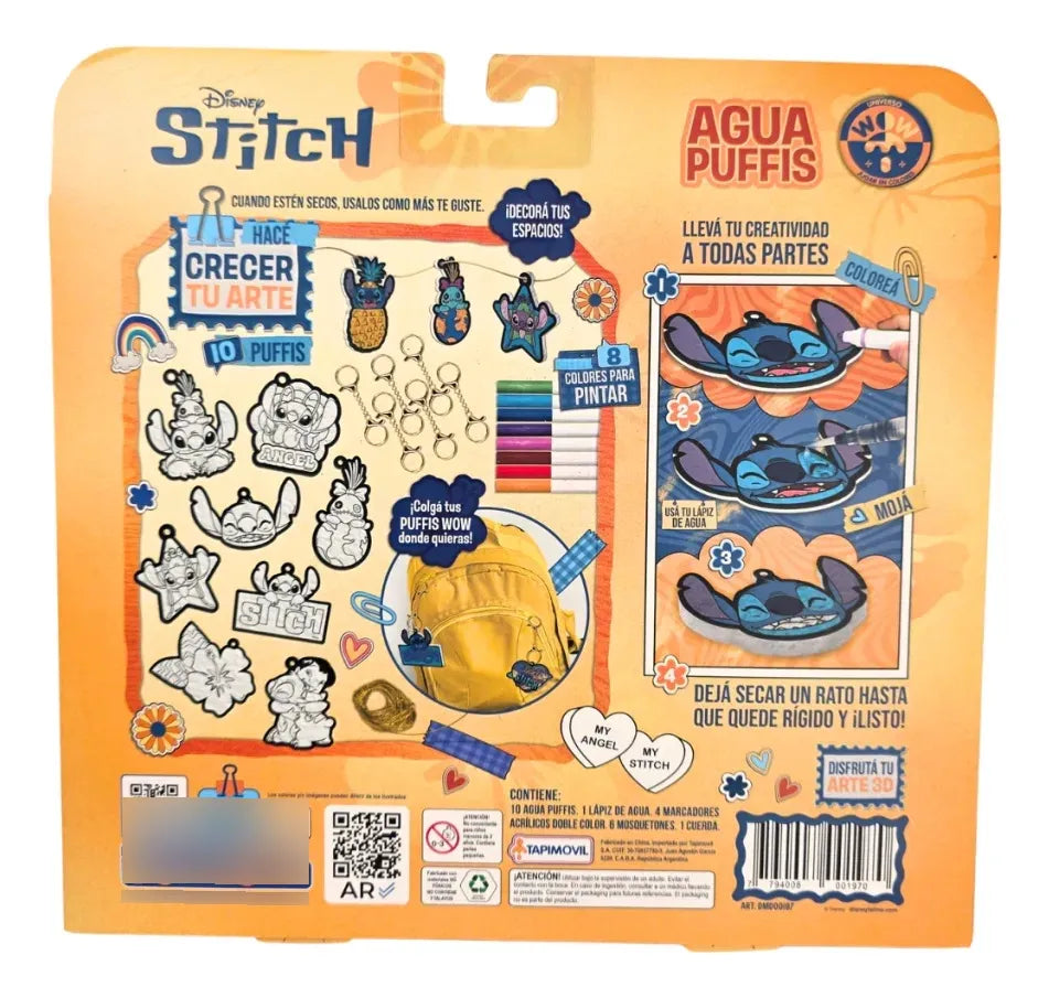 Set De Arte Agua Puffis Stitch DMD00197 - vista 2