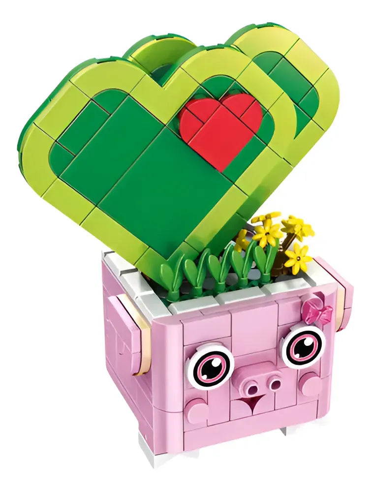Panlos Brick Bloques Mix Bouquet Macetas De Animales 2152719