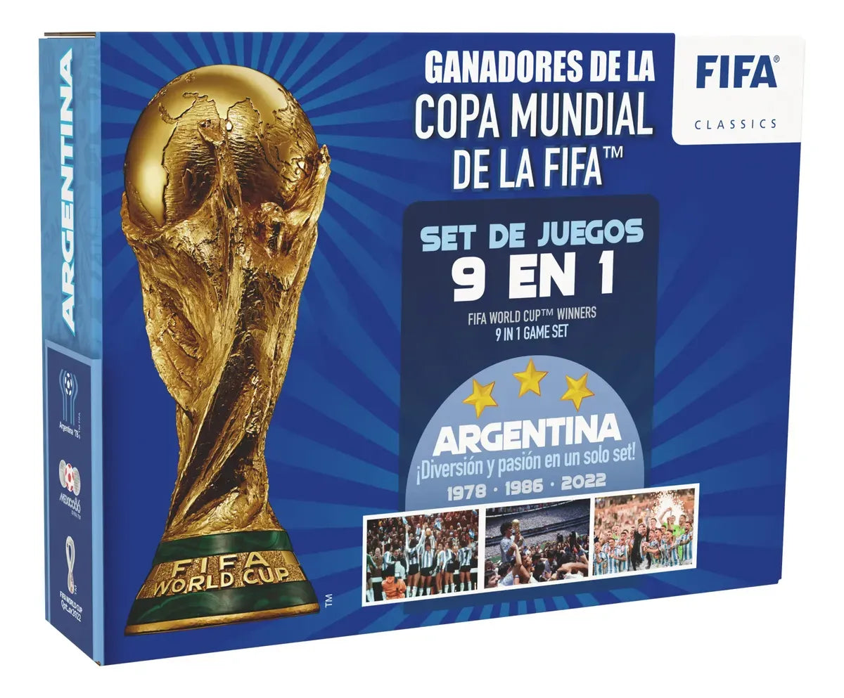 Juego de Mesa FIFA 9 en 1 - Ganadores del Mundial FWC-0001-06