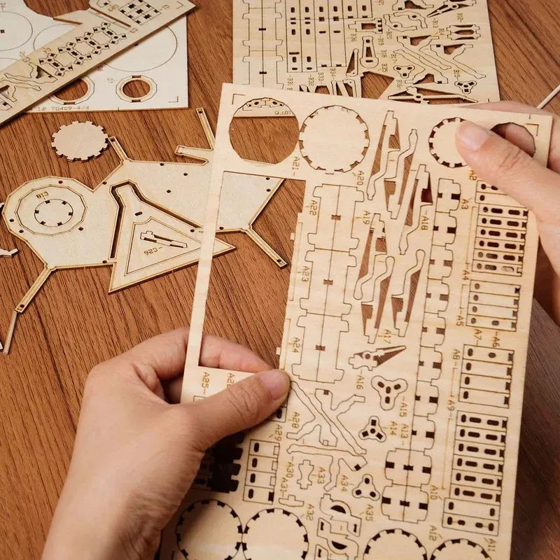 Robotime Puzzle 3d Bateria Tg409 Rolife