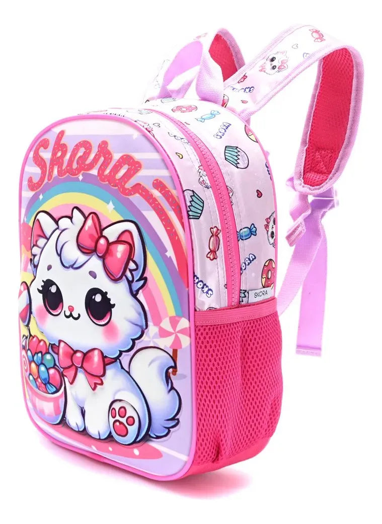 Skora Mochila Espalda Petit Gatita 12p 42187 Rosa