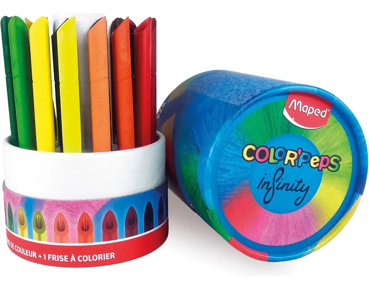 Maped 24 Infinity Lapices + Colorear Carto Amz 861621