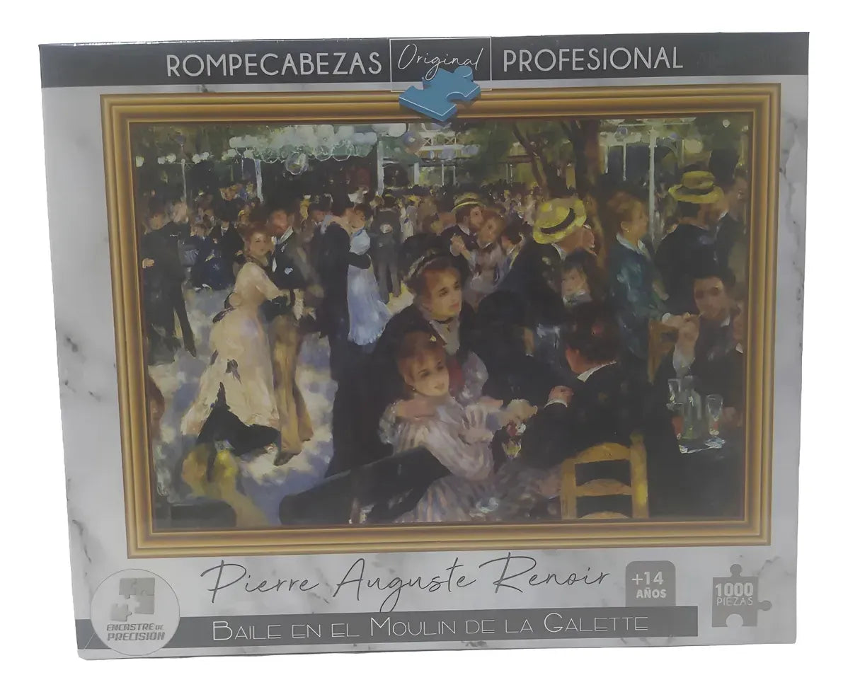 Puzzle 1000 Pzas Baile En El Moulin De La Galette 810-0177 FD1000270 (4)