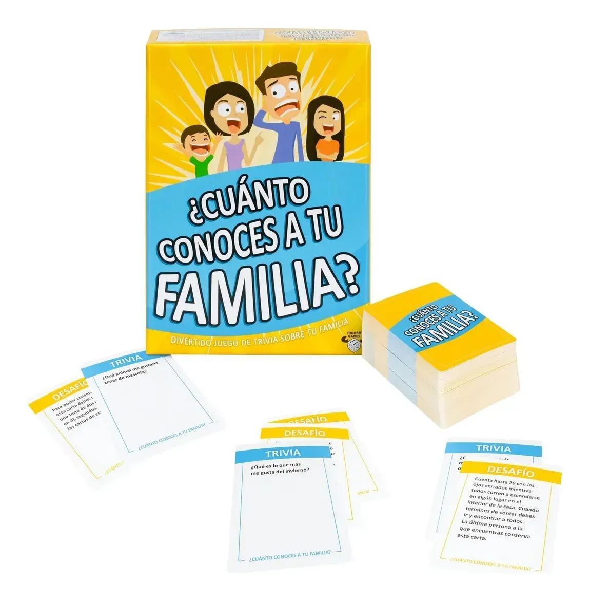 Juego De Cartas - Cuanto Conoces A Tu Familia 91060