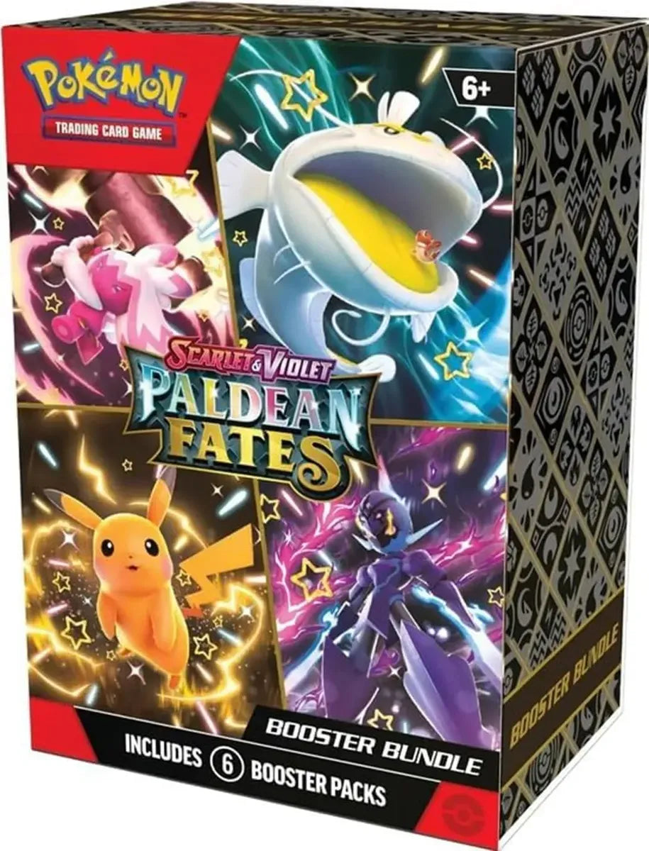 Pokemon Scarlet & Violet Paldean Fates Booster Bundle 85617