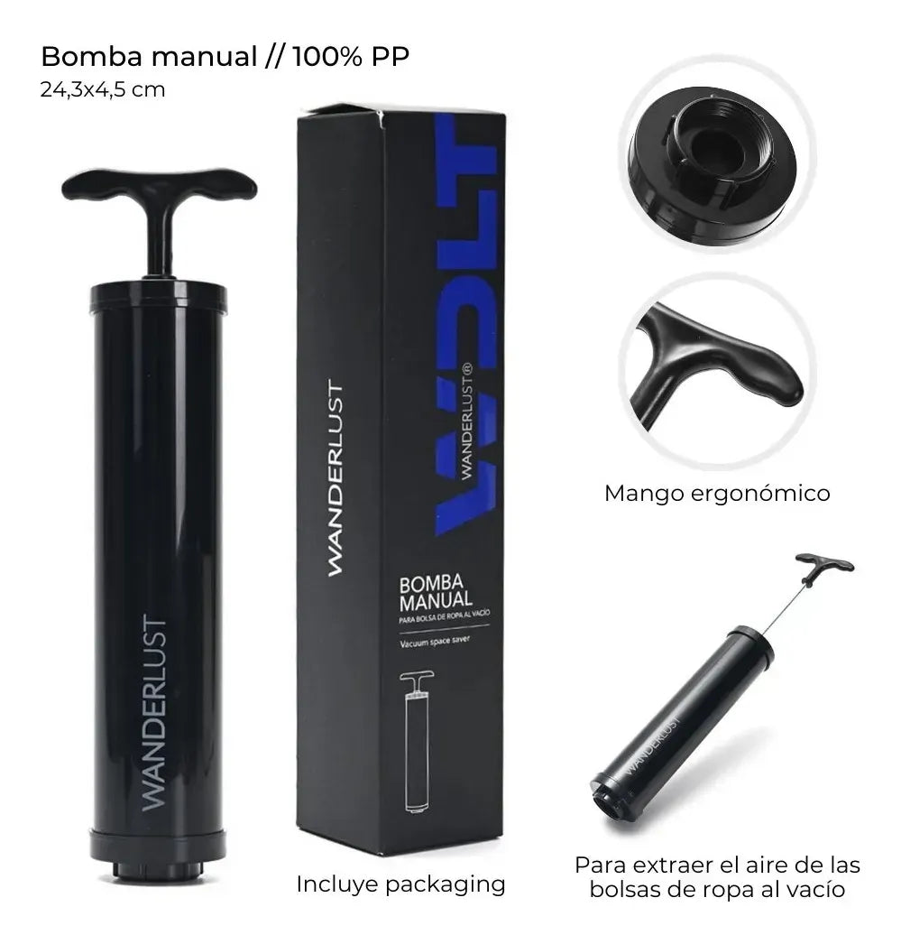 Bomba Manual Para Bolsas Al Vacio Wanderlust 38633