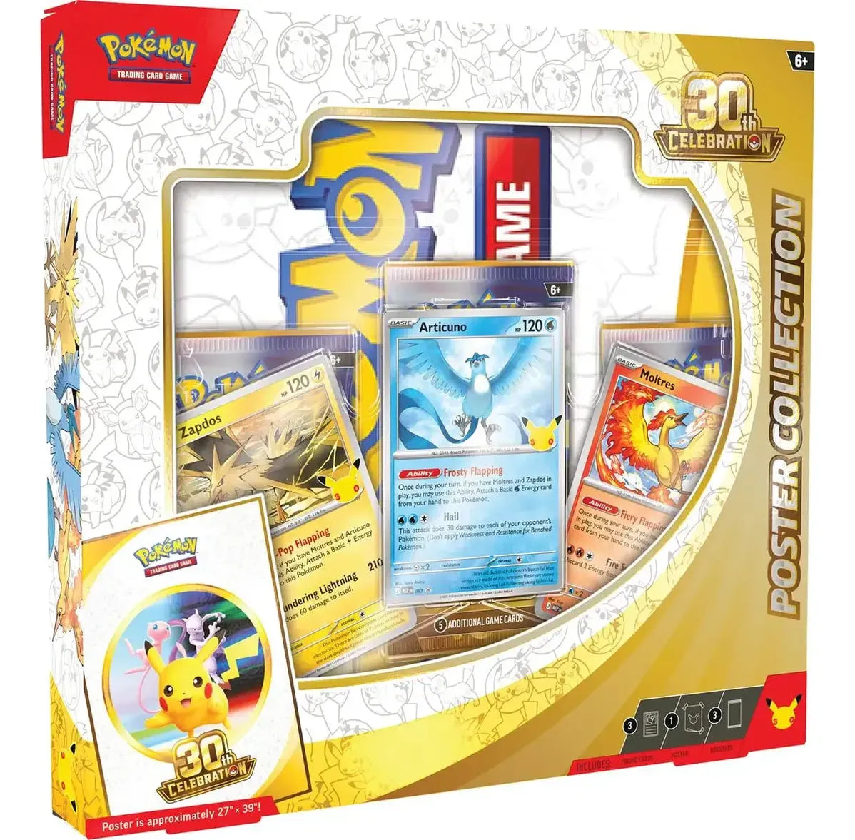Pokemon Tcg: 30th Celebration Poster Collection Ingles 10-10467-109