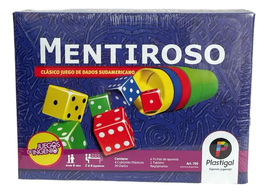 Juego Mentiroso Plastigal 705