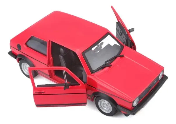 Bburago 1:24 Volkswagen Golf GTI MK1 1979 Rojo/Negro 18-21089