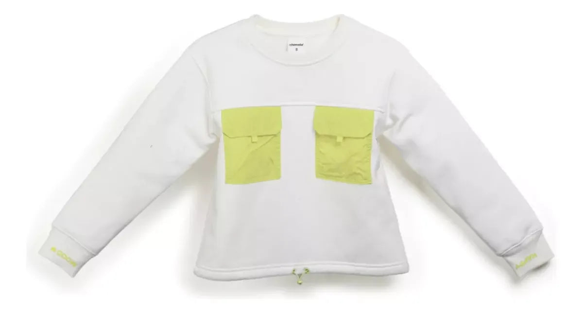 Chimola Buzo Blair Talle 10 White SW07