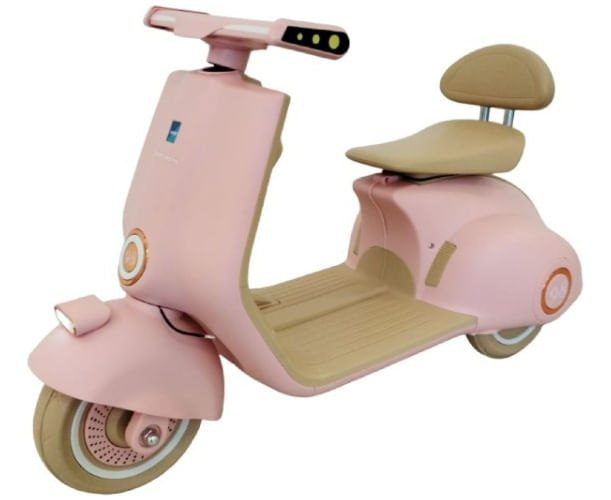 Moto a bateria Infantil Rosa Yx-bdqs