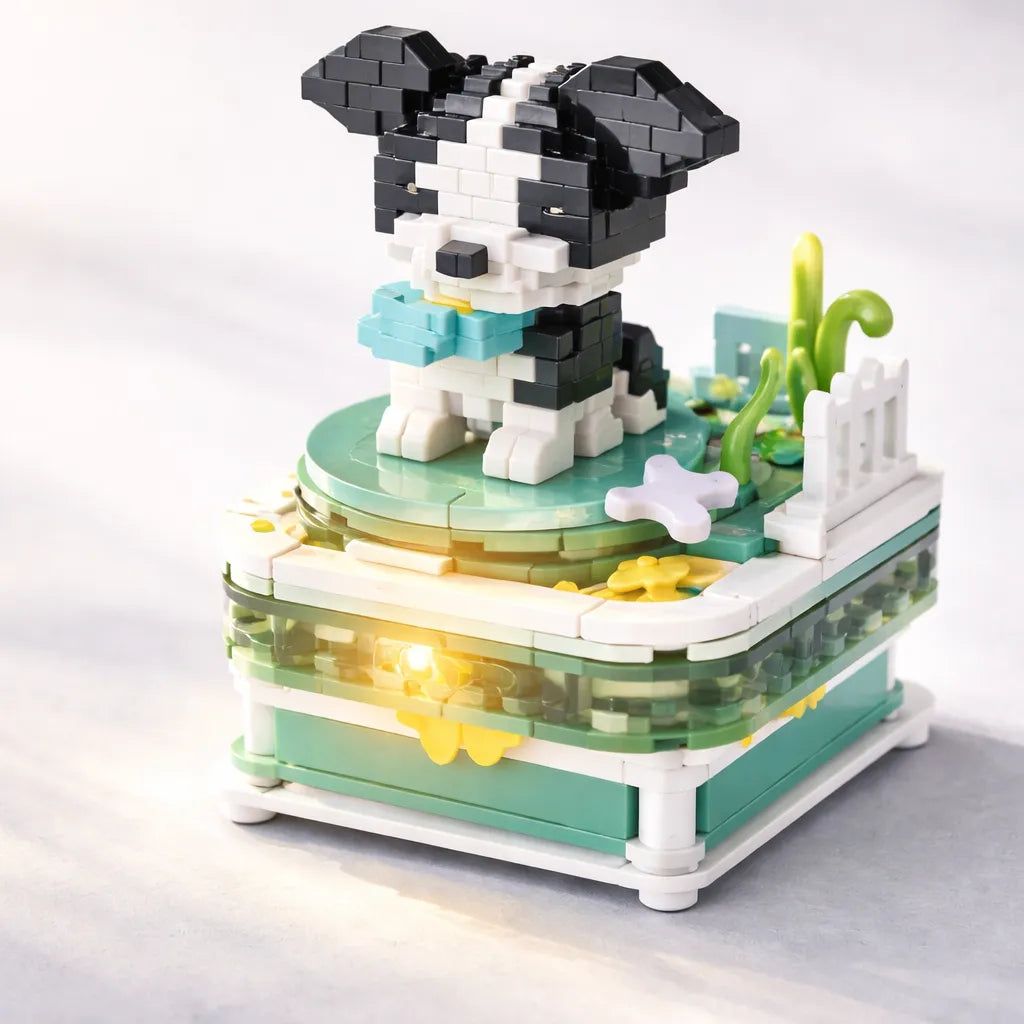 Bloques De Mascota Con Luz y Movimiento 1362Pcs 2978780
