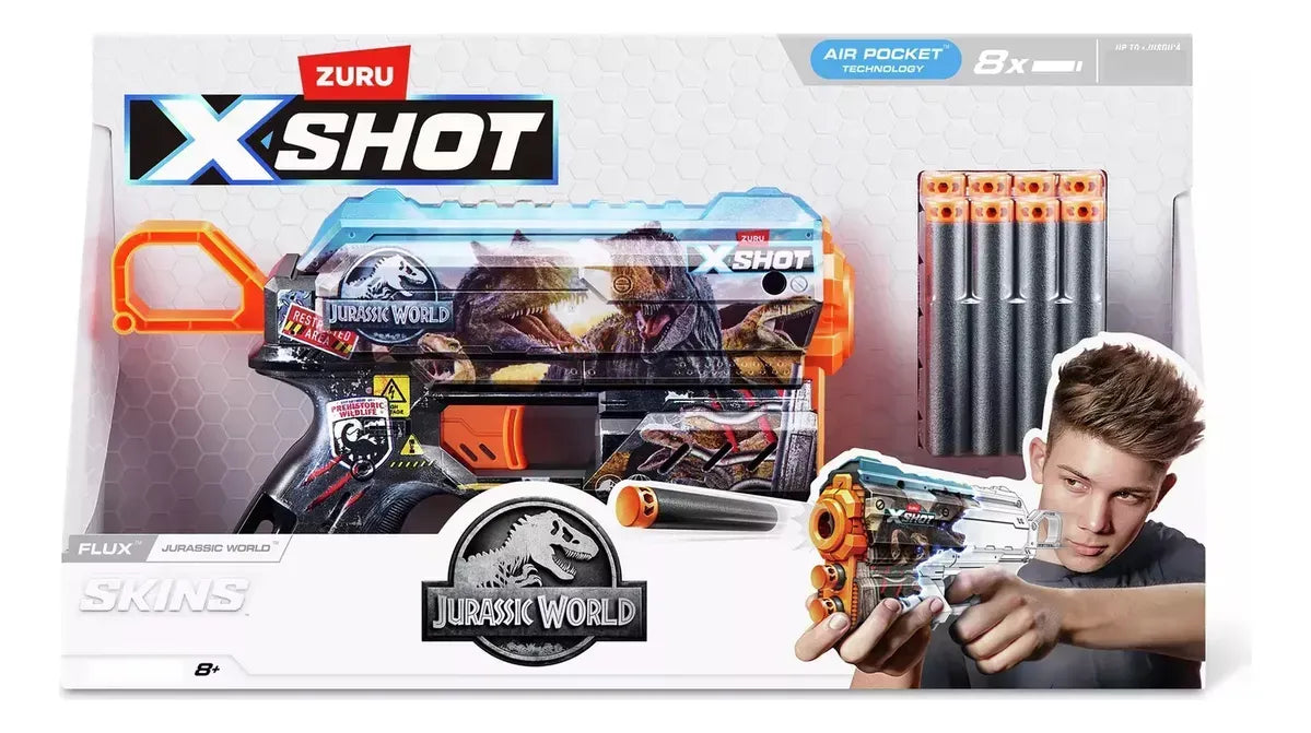 X-Shot Zuru Skins Flux Jurassic 36755 7579