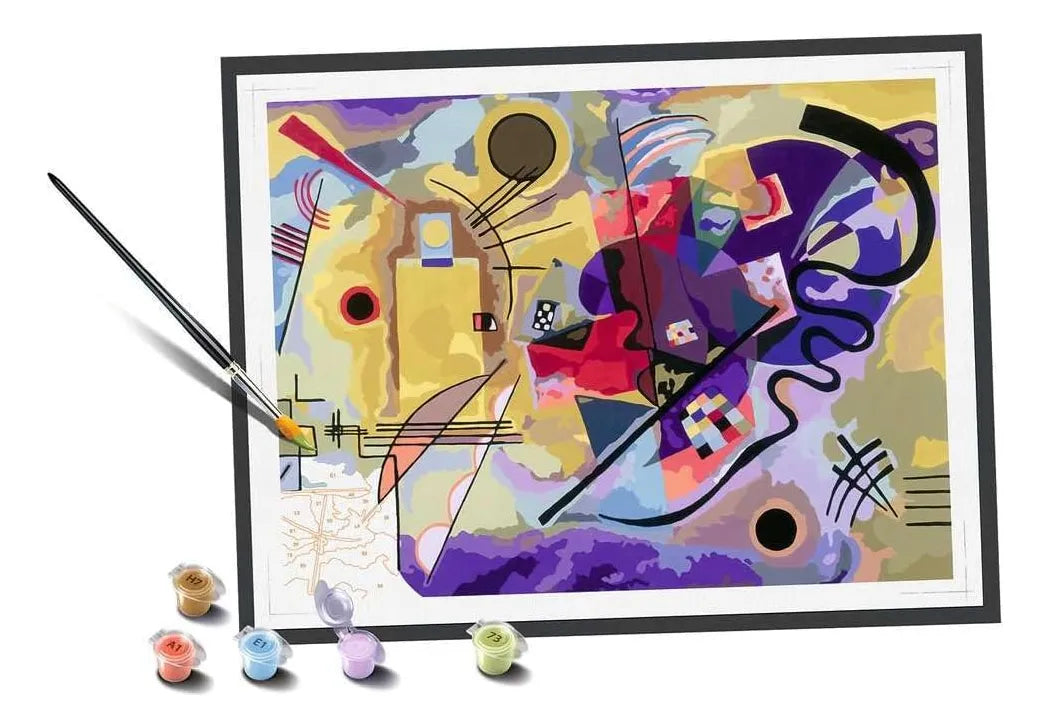 Ravensburger CreArt Pinta Por Numeros Kandinsky: Yello 23650