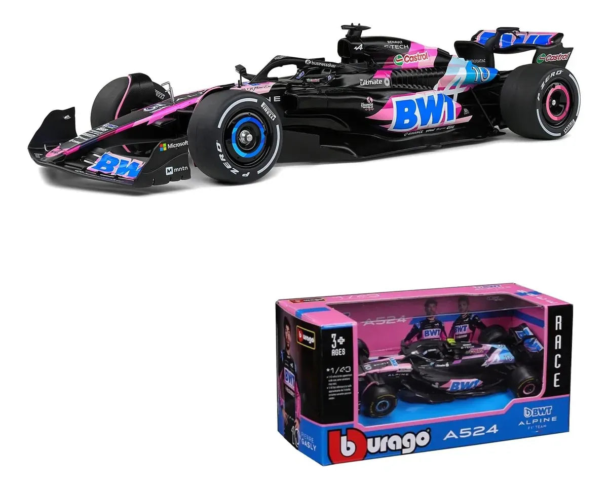 Bburago 1:43 Race BWT Alpine F1 Team OCON 18-38219