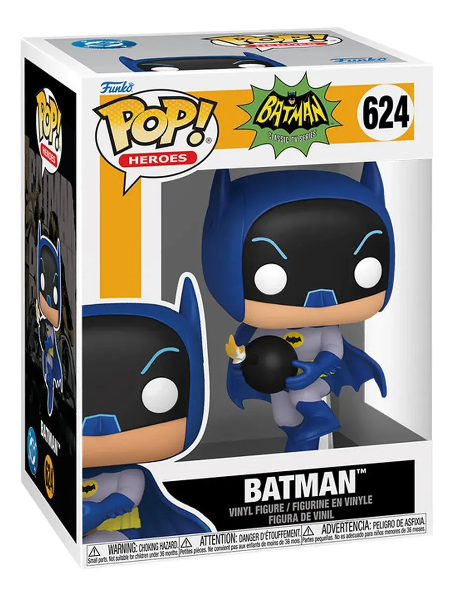 Funko Pop Heroes: Batman 66 S2- Batman W/Bomb 92469