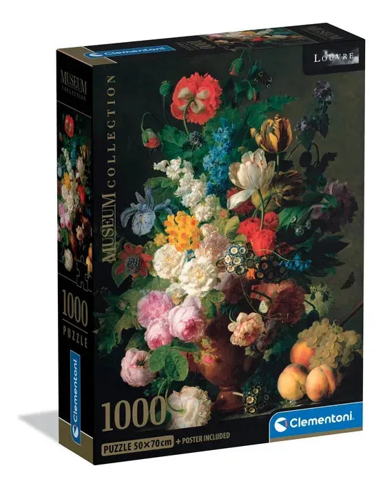 Puzzle Hqc Museum - Bowl Of Flowers 1000 Pzas 37086 Clementoni
