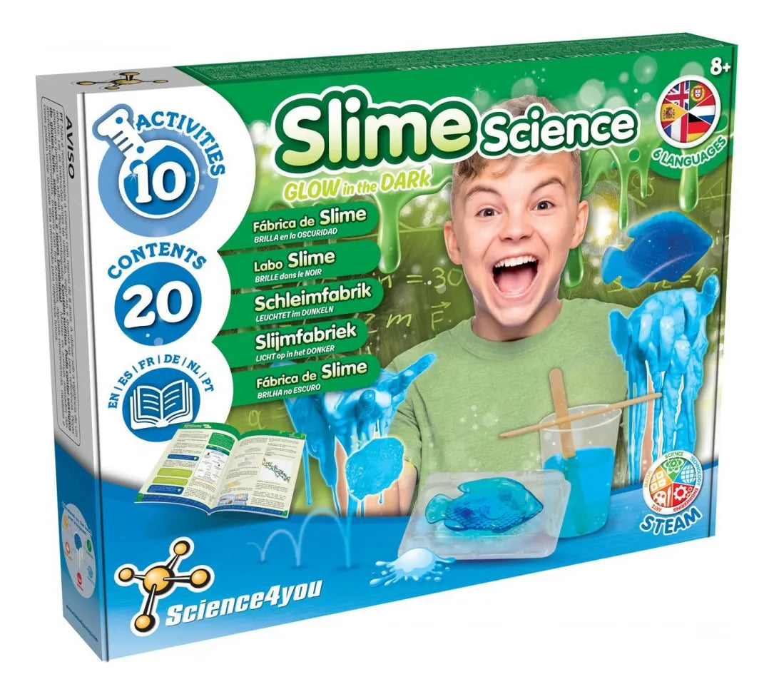 Science4You Fabrica de Slime Brilla en la Oscuridad 80004206 628694