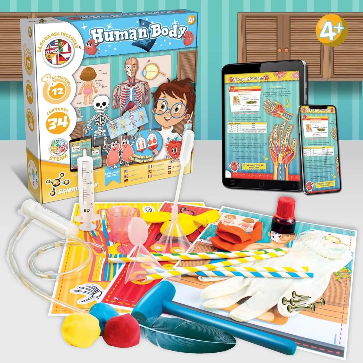 Science4You Kit Cuerpo Humano 80005029 635296