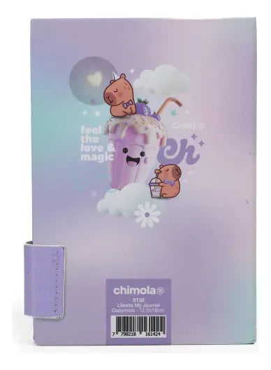 Chimola Libreta A5 My Journal Capymola ST32