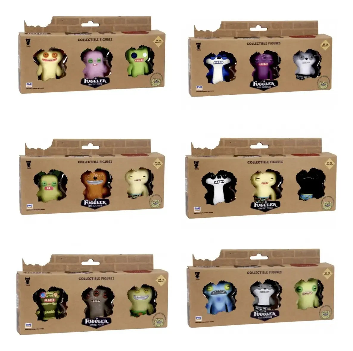 Fuggler Pack x 3 Figuras FG2021