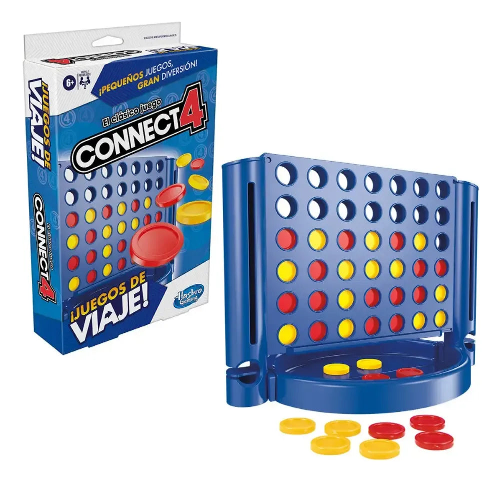 Juego de Mesa Connect 4 de Viaje F82485735