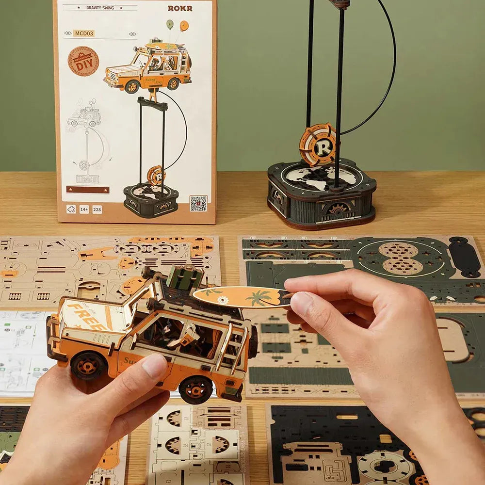 Robotime Rokr Puzzle 3d Road Tripper Péndulo 3d Mcd03