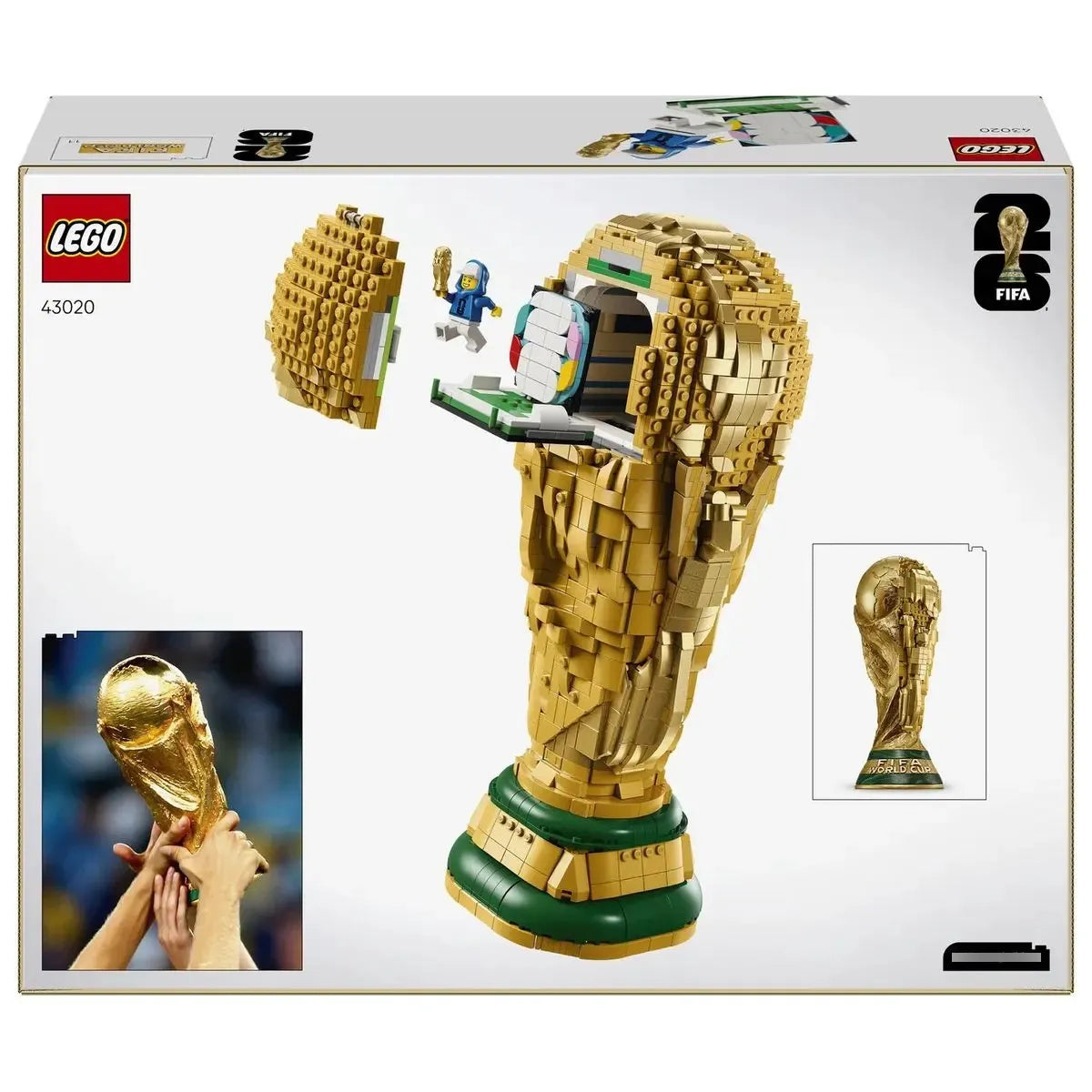 Lego Editions: Trofeo Oficial de la Copa Mundial de la FIFA 43020