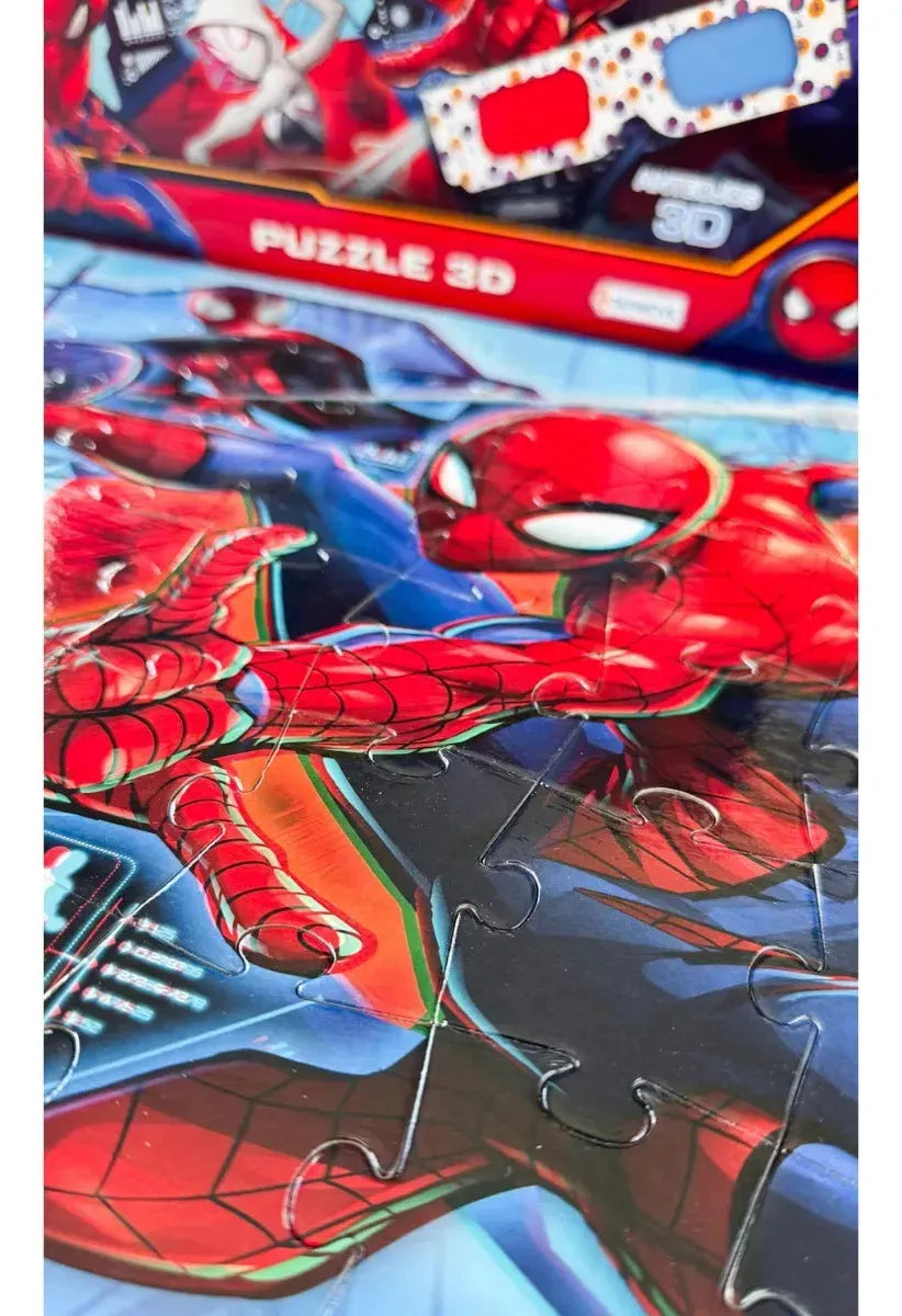 Puzzle Spiderman 3d C/Lentes 60 Piezas Vsp03314
