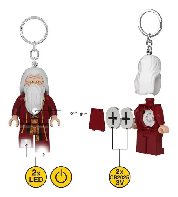 Lego Llavero Dumbledore Harry Potter Con Luz LGL-KE197H LE020