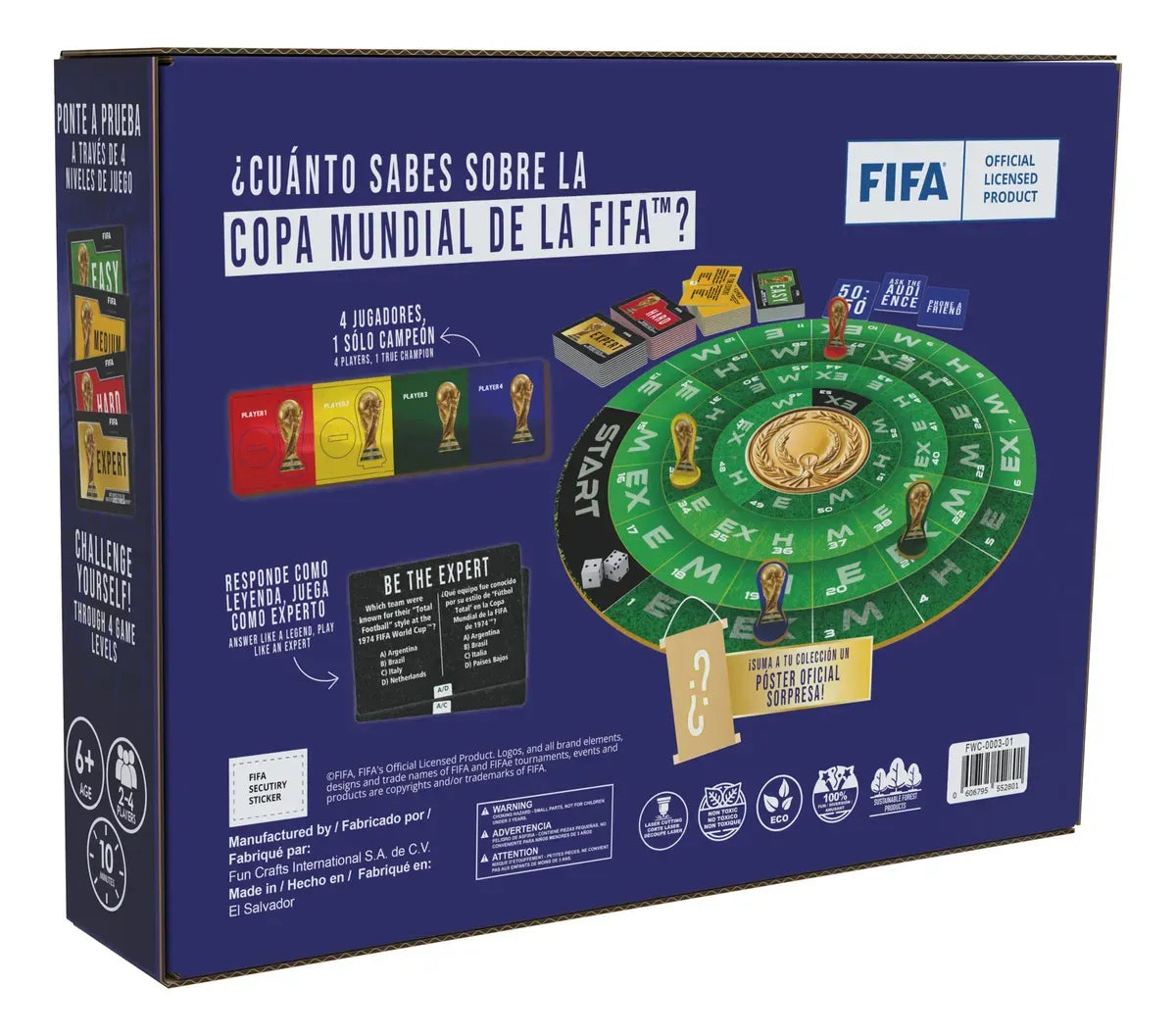 Juego Quién Quiere Ser Experto Del Mundial Fifa? Fwc-0003-01