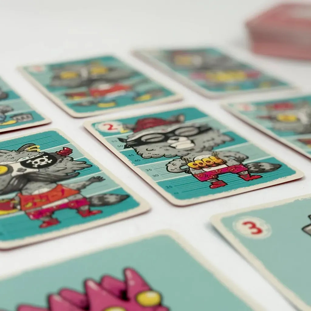 Juego De Mesa Mapaches Maldon 8201