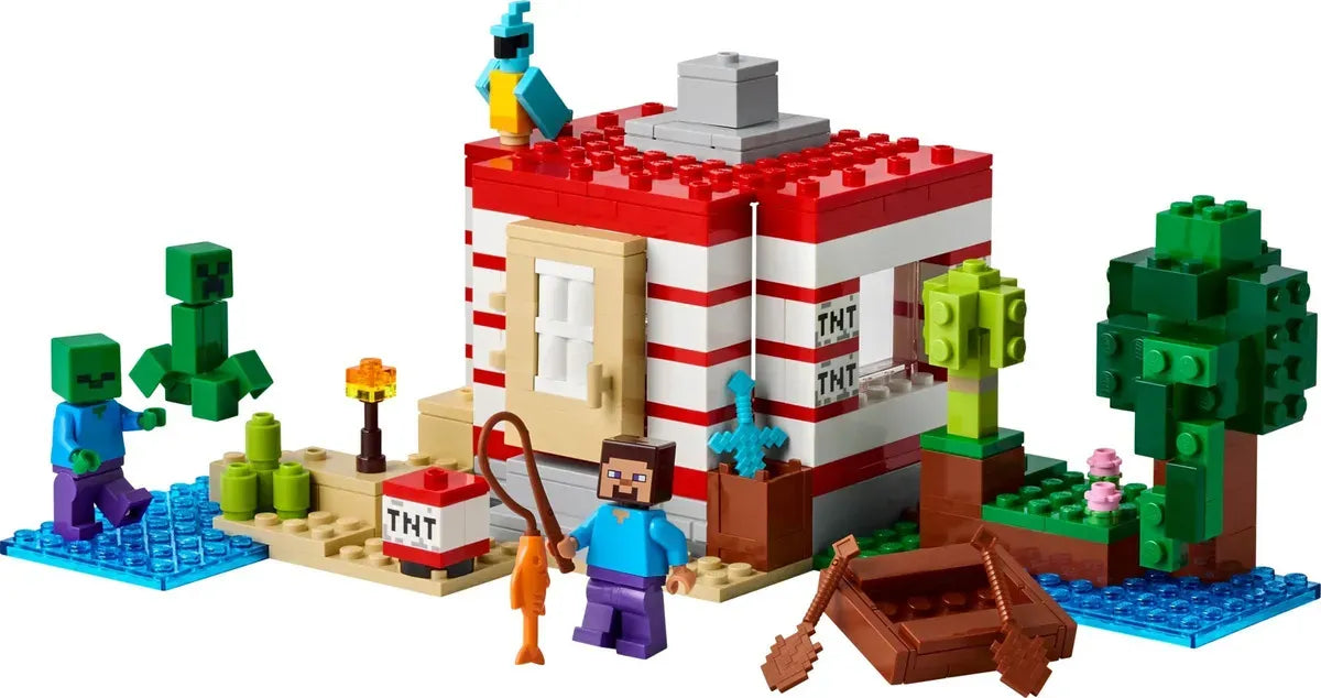 Lego MINECRAFT Casa de la Jungla con TNT 21275