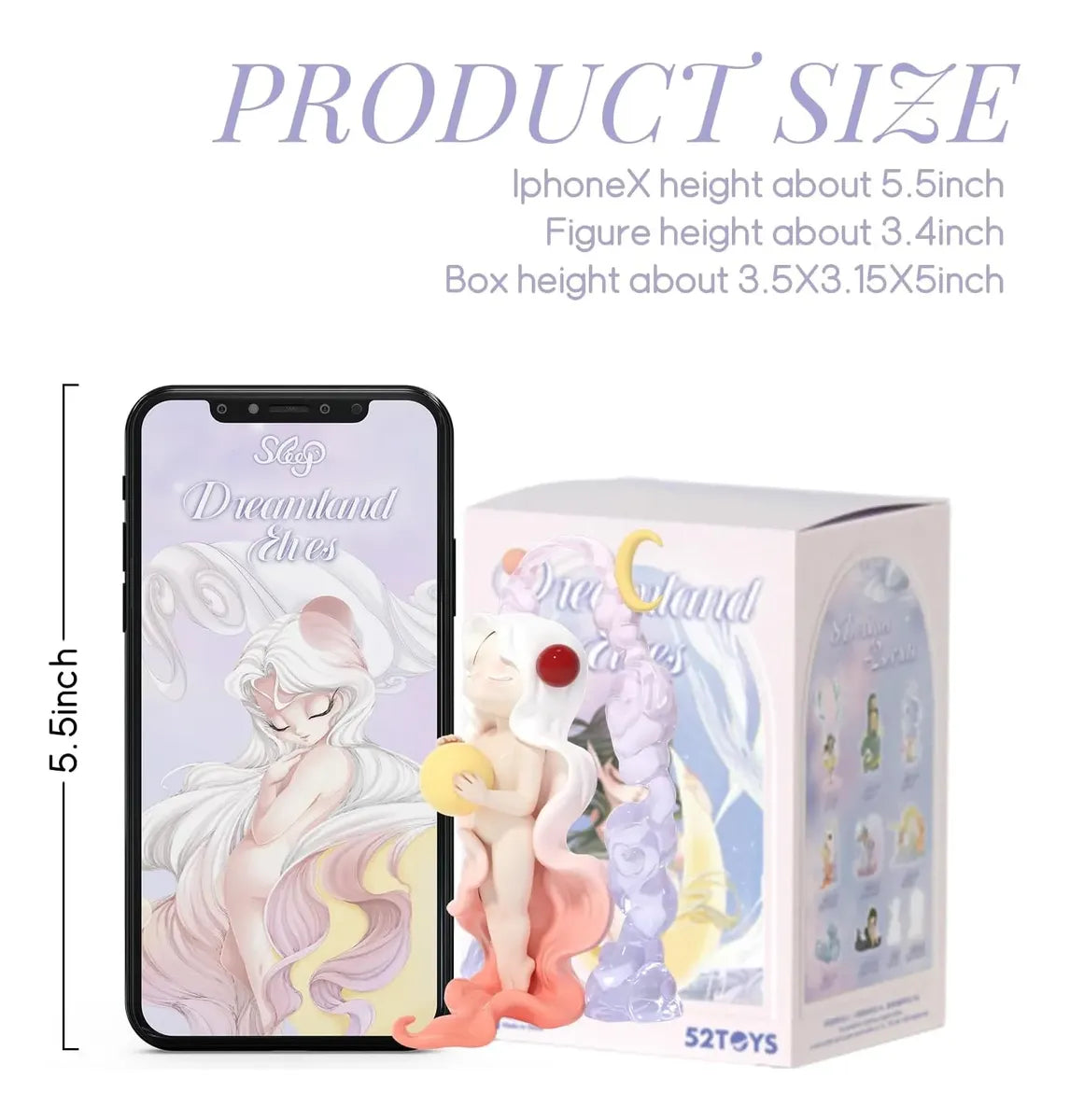 52toys Sleep Dreamland Elves Figura Blind Box S78877