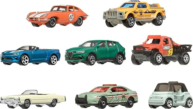 Matchbox Pack 8 autos a escala 1:64 HVR81