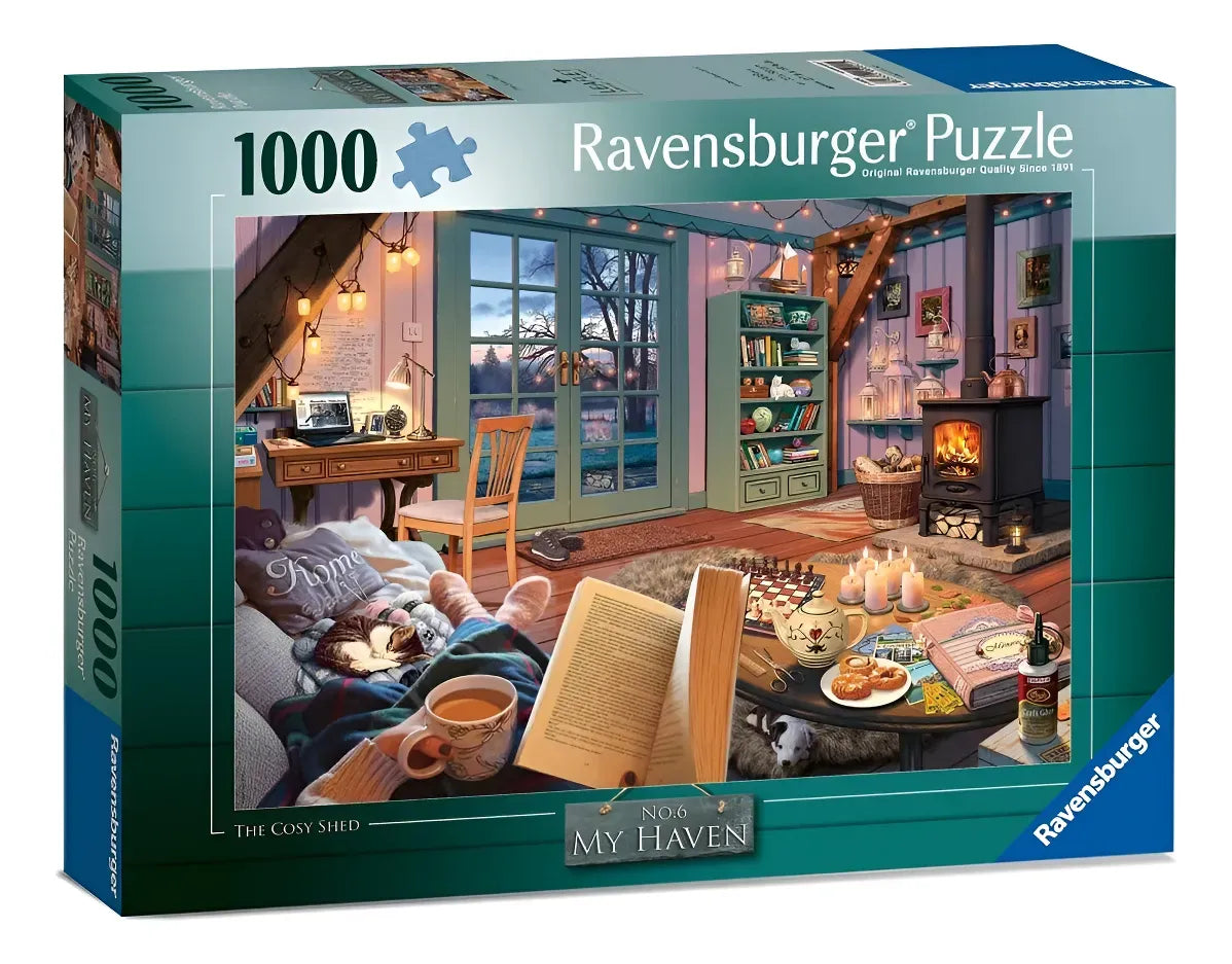 Ravensburger Puzzle 1000 Pzs The Cosy Shed 12000050
