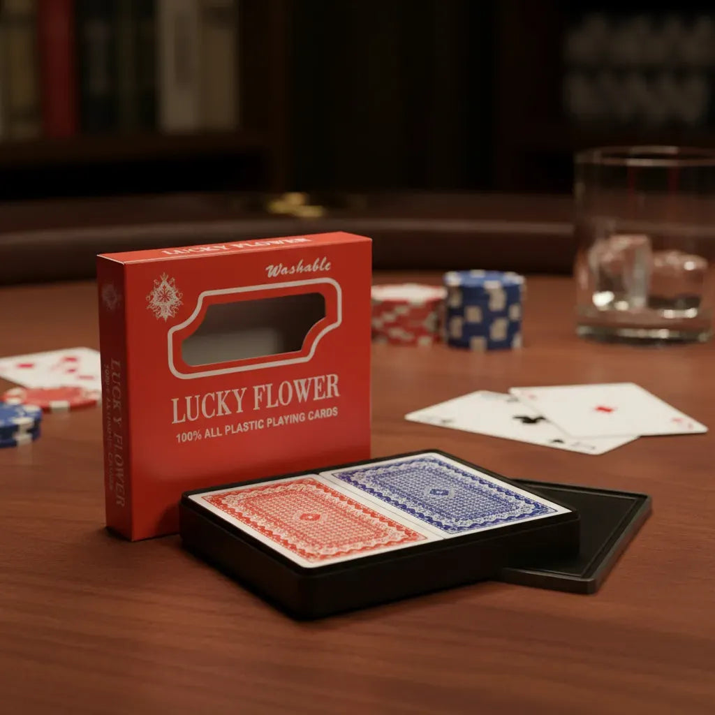 Naipes de Poker Set X2 con Estuche SL6703