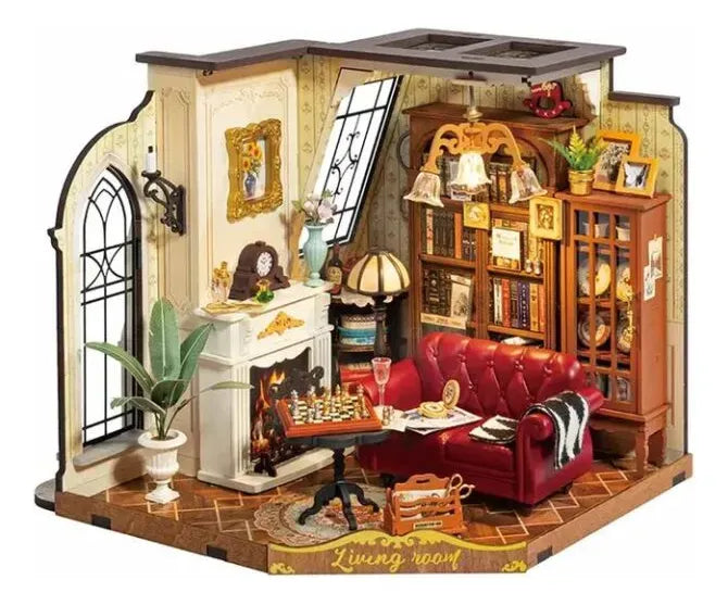 Robotime Rolife Puzzle 3d El Salón De Catherine Dg175