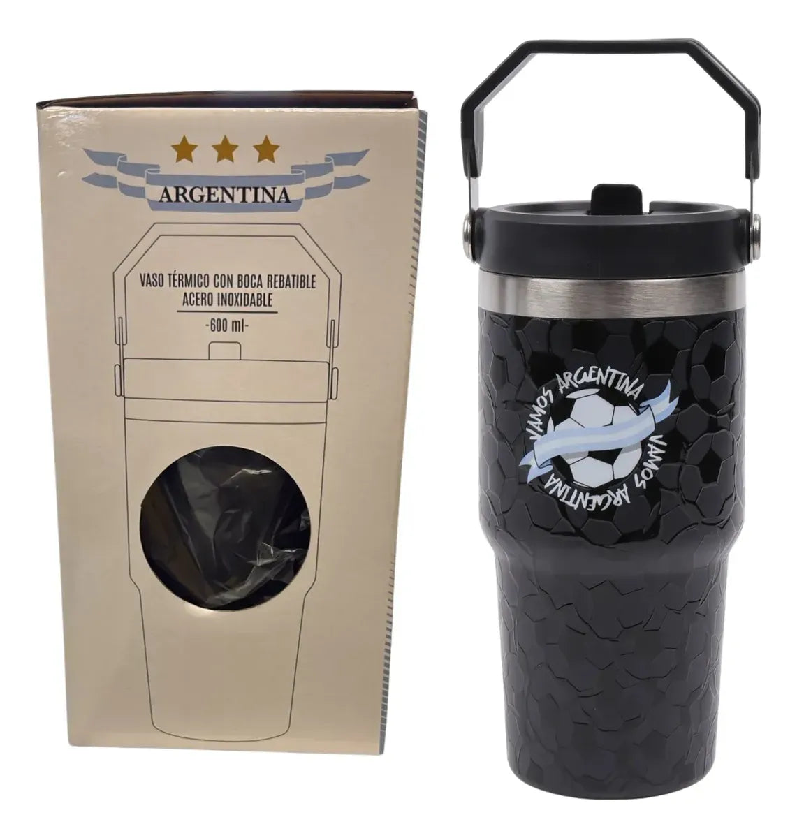 Vaso Térmico Argentina 600ml Acero Inoxidable Cla1242