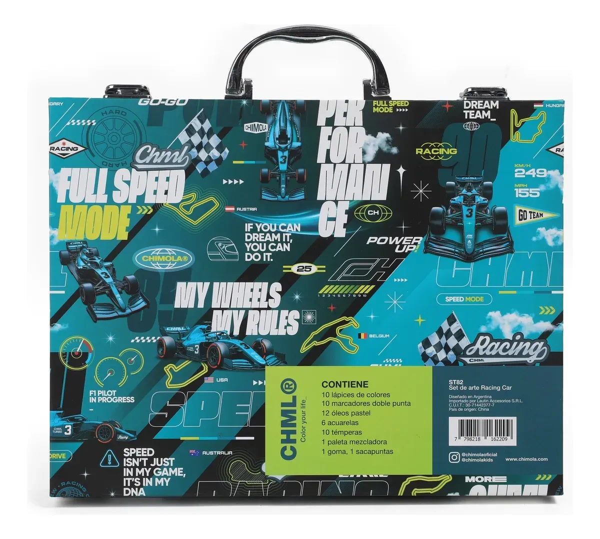 Chimola Set De Arte Racing Car ST82