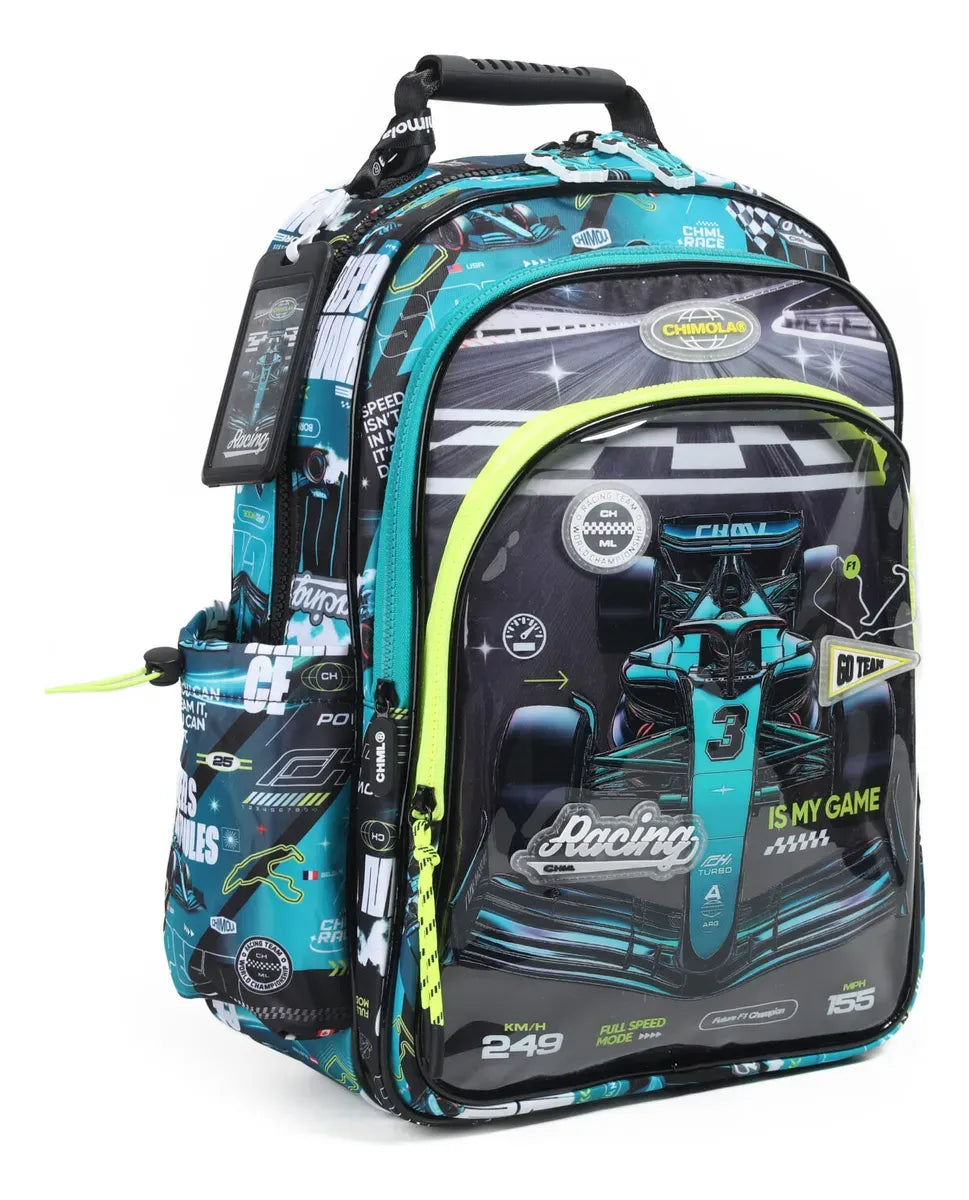Chimola Mochila Espalda 16p Racing Car BT329