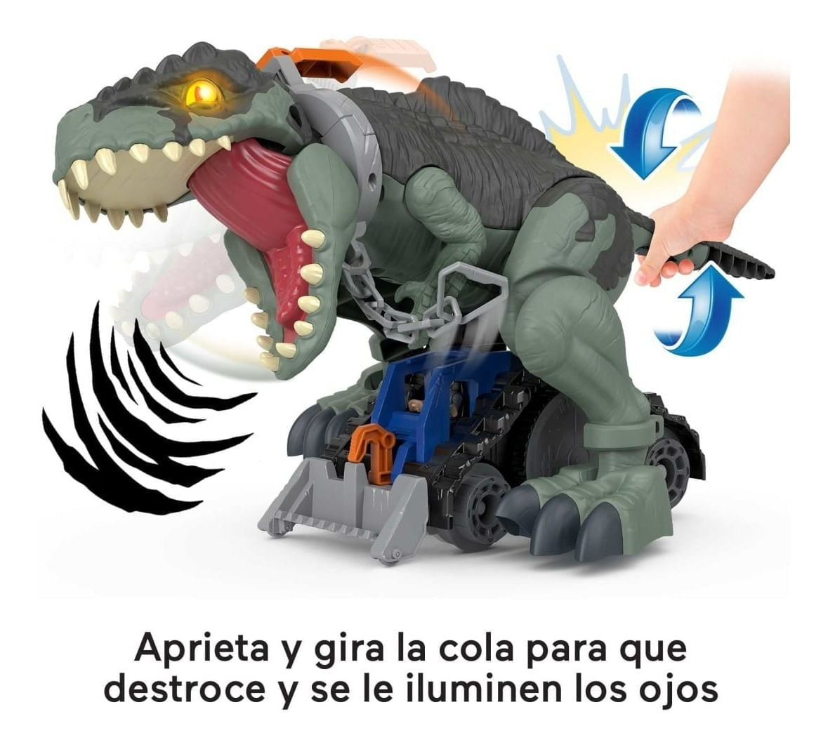 Imaginext Jurassic World Mega Dino Stomp & Rumb Gwt22 Mattel