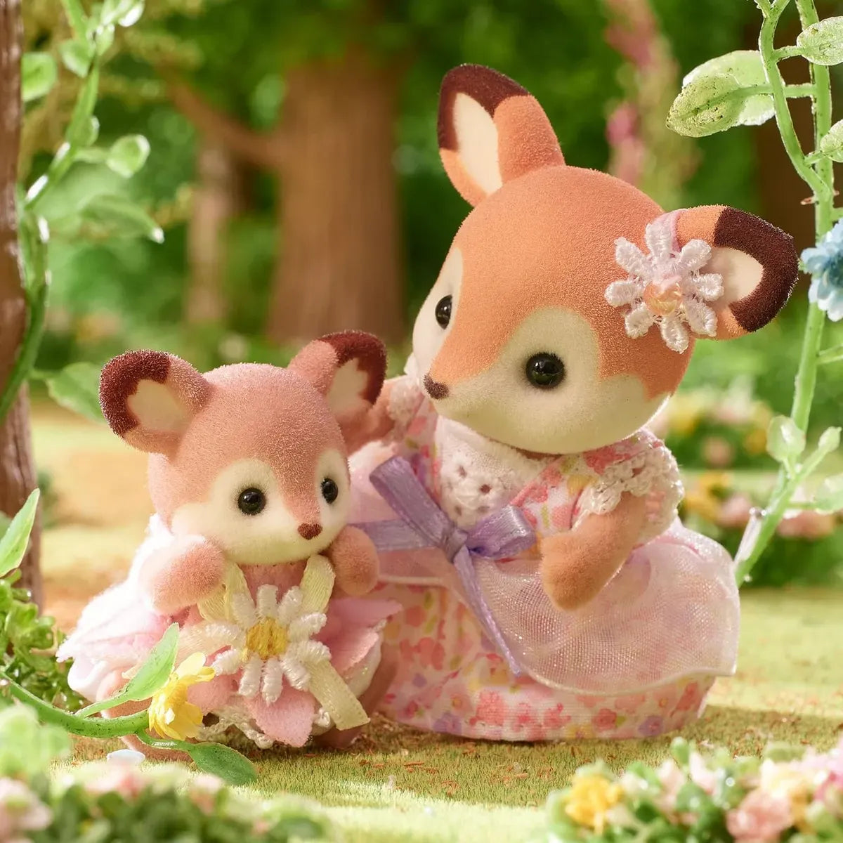 Sylvanian Families Bebes Ciervo en el columpio 5801