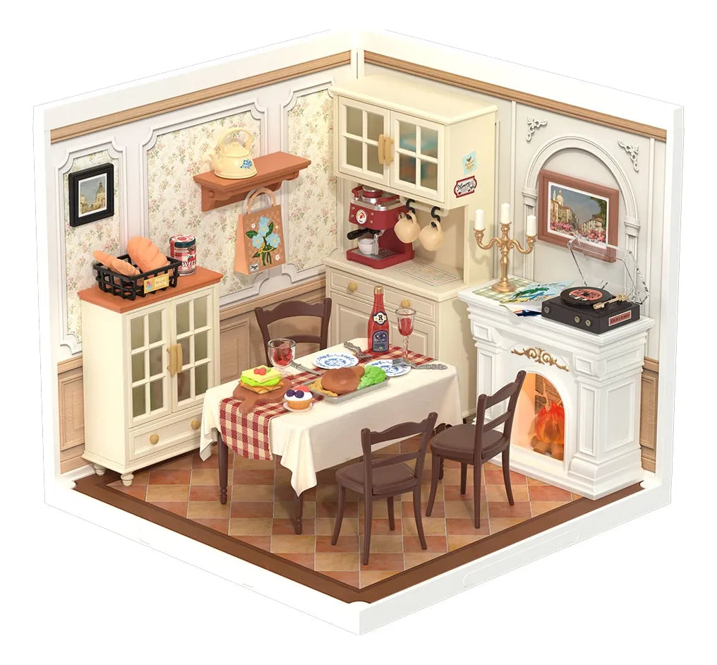 Robotime Rolife Warm Dining Room DW015B