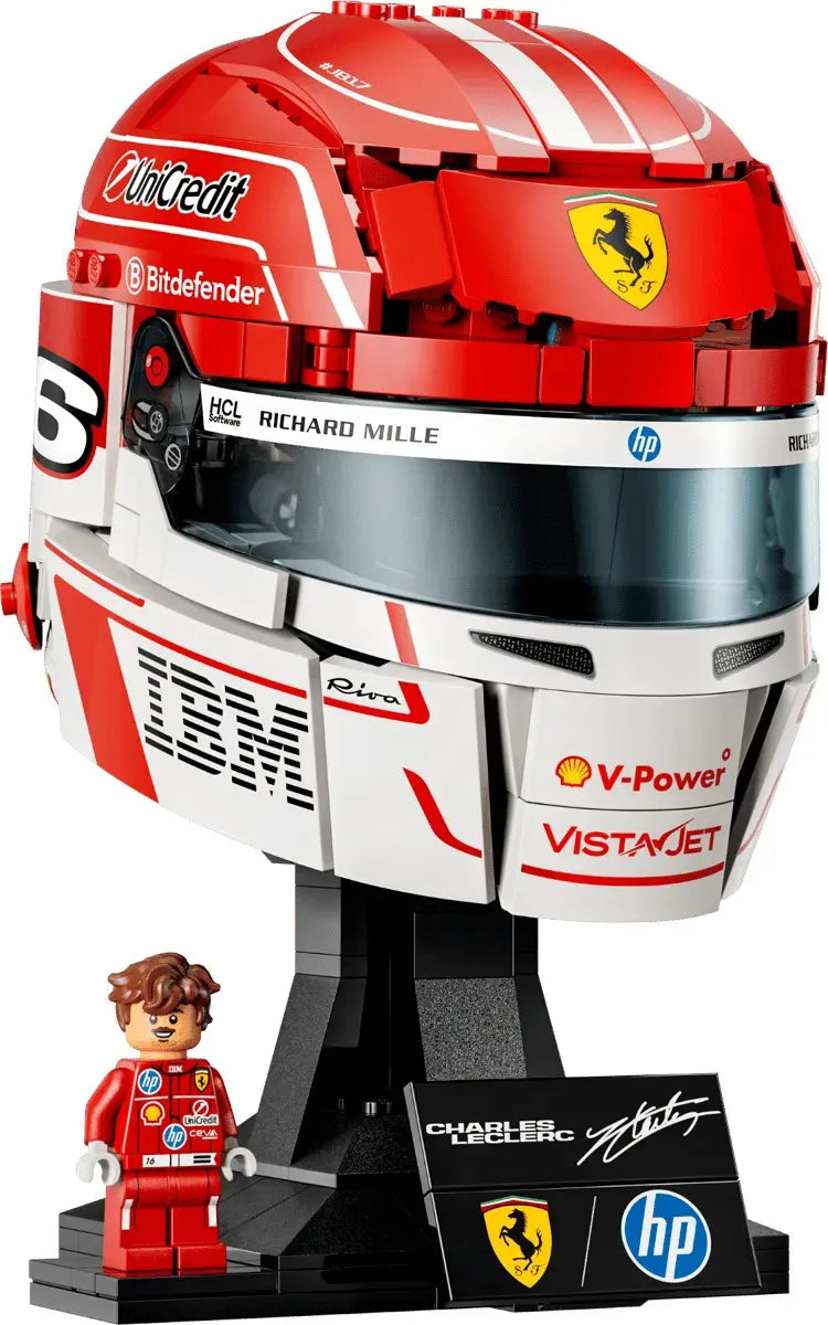 Lego Editions: Scuderia Ferrari Casco de Charles Leclerc 43014